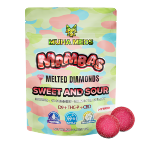 Sweet and Sour Melted Diamonds Gummies