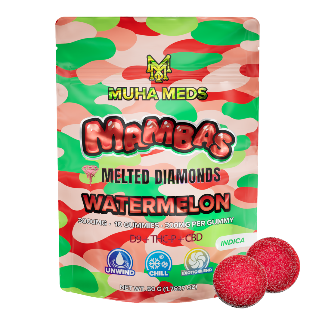 Watermelon Melted Diamonds Gummies
