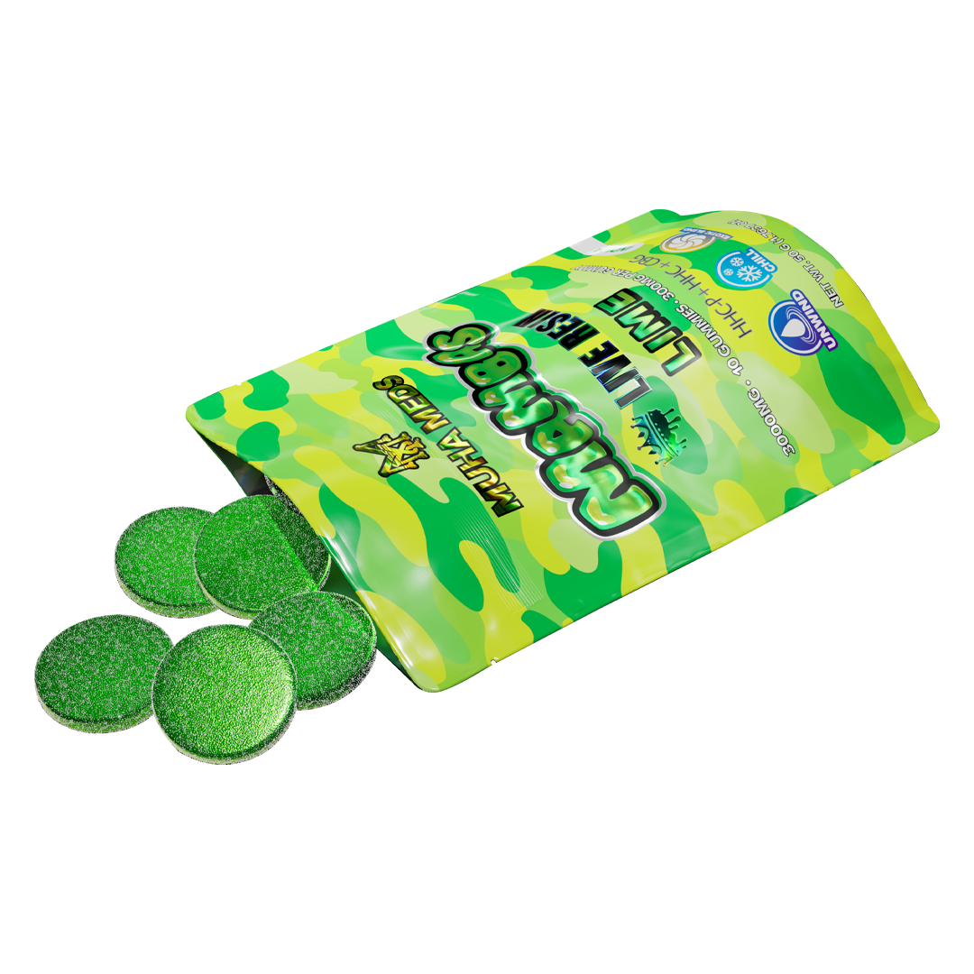 Lime Live Resin Gummies - Image 2