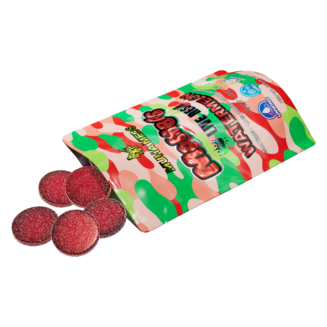 Watermelon Live Resin Gummies - Image 2