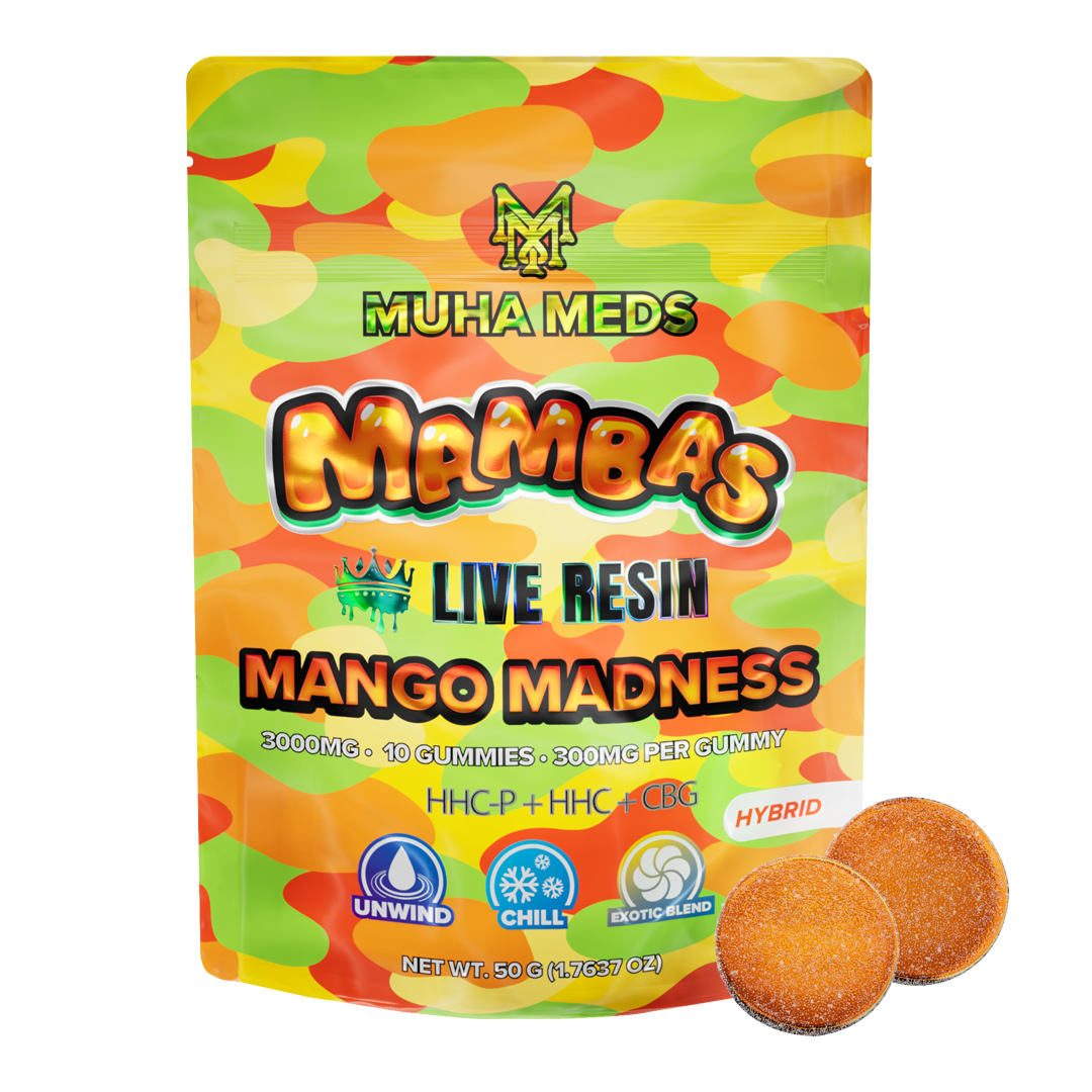Mango Madness Live Resin Gummies