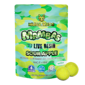 Sour Apple Live Resin Gummies