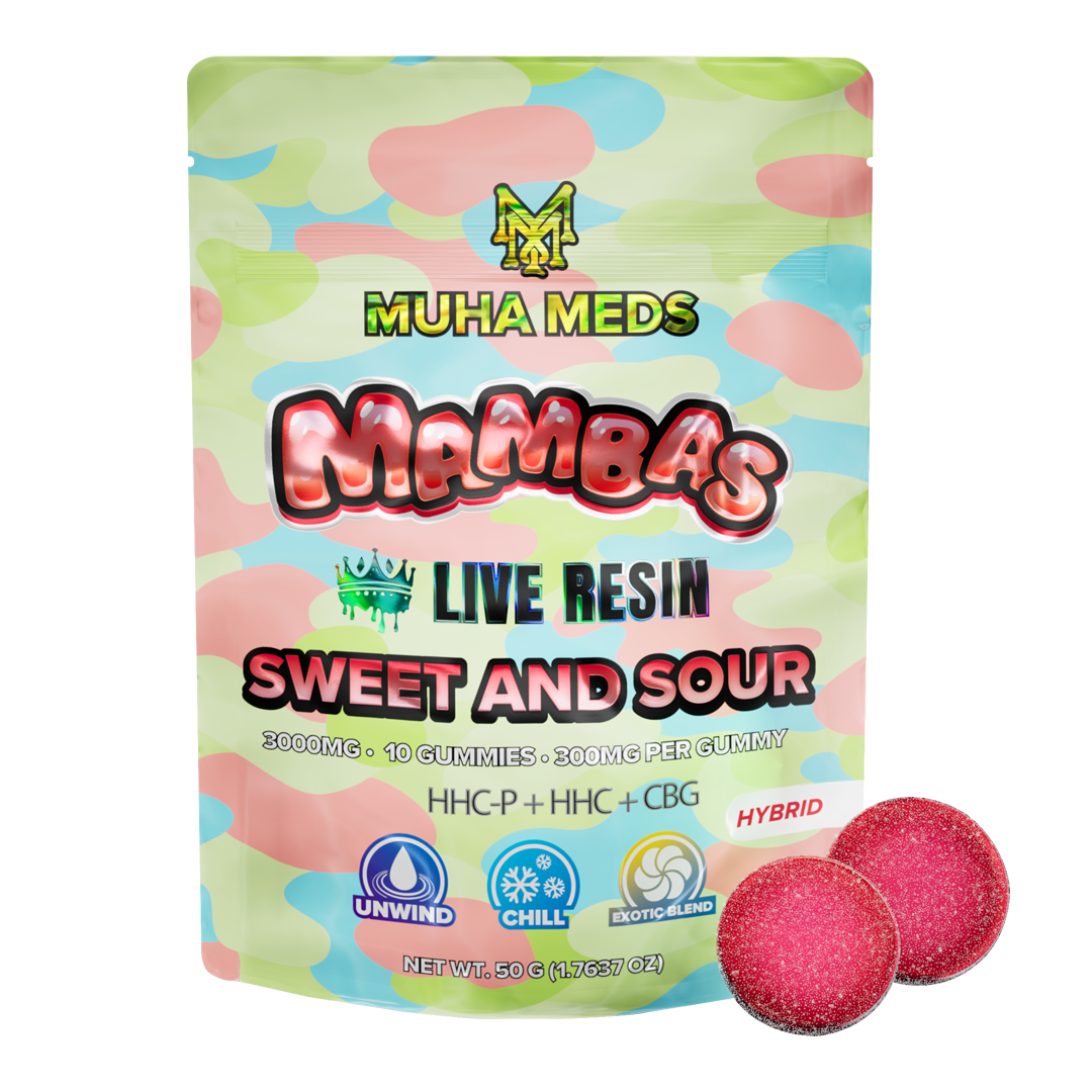 Sweet and Sour Live Resin Gummies