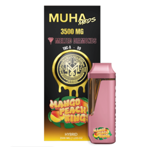 Mango Peach Rings Melted Diamonds Disposable