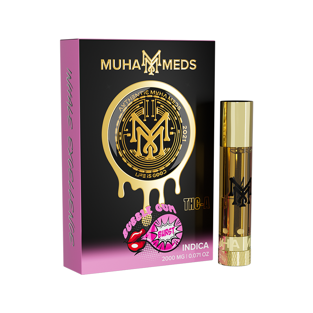 Bubble Gum Burst THC-A Cartridge - Image 2