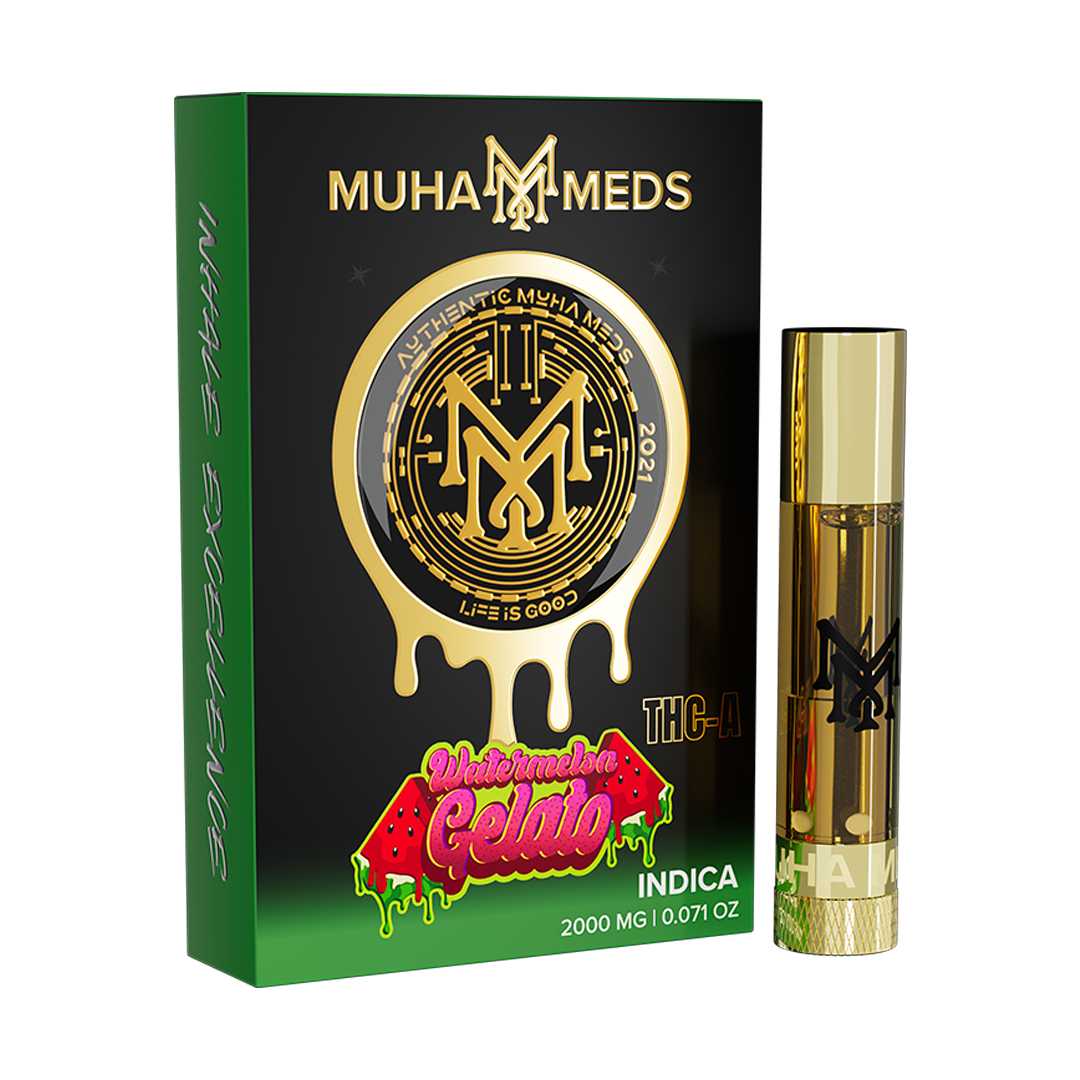 Watermelon Gelato THC-A Cartridge - Image 2
